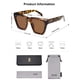 thumbnail image 5 of Gafas de Sol SOJOS de Moda, Sobredimensionadas, Cuadradas, de Ojo de Gato SJ2179, 5 of 5