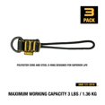 thumbnail image 2 of Attache à Boucle à Cordon DEWALT, Lot de 3, 2 of 8