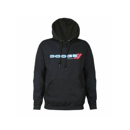 Doggie Sweatshirt - Unisex Adult Officially Licensed Dodge Twin Slash Hoodie Sweatshirt