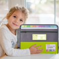thumbnail image 2 of Clearance Sale! 1PC Accordion File Organizer, 13-Pocket Expanding Folder with Zipper & Labels, PP Plastic, for Office & Home, (13.8x10.6x1.4in, Green), 2 of 8
