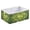 Green Spiral With Florals, variant on Fabric Storage Bins Foldable Cube For Home Organization Baskets Doodle-style Snowboarder Icons