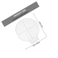 thumbnail image 2 of LABSERRON Color Mixing Palettes Makeup Blending Plate For Friends 2pcs, 2 of 8