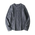 thumbnail image 1 of Yaoyar Men's Sweater Thin Breathable Outer Knitted Sweater Loose And Versatile Top, 1 of 8
