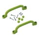 thumbnail image 5 of 2 piezas de accesorios para áreas de juegos, barras de agarre para casita de juegos, con tornillos, juego de escalada verde claro, 5 of 9