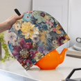 thumbnail image 2 of Yuosegray Tea Kettle Cloth Cover Decorative Kitchen Accessories Hummingbird Flower Tea Cozy Teapot Cosy for Teapot Large Teapot Cozy Insulated Keep Warm Kitchen Coffee, 2 of 6