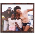 thumbnail image 5 of ArtToFrames 24x24 Inch Walnut Bamboo Picture Frame, This Brown Wood Poster Frame is Great for Your Art or Photos, Comes with 060 Plexi Glass (4874), 5 of 8