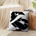 thumbnail image 4 of LALILO Throw Pillow Covers Girls Afro Black Afro Girls Woman Cushion Cover 18" x 18", 2 Pack, 4 of 6