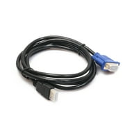 1.8M to VGA Adapter Pin Male to Male Computer Monitor Cable Wire Cord for Computer Desktop Laptop PC Monitor Projector