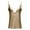Coffee, variant on Lindreshi Camisole Tops for Women 2024 Women V Neck Lace Patchwork Strappy Sleeveless Casual Camis Vest Tank Tops