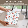 thumbnail image 4 of Placemat, Pioneer Flower Floral Print Pattern Place Mats Table Mat Set Of 2, PVC Washable Placemats for Party Kitchen Dining Decoration, 18x12 Inch, Fade Resistant, 4 of 6