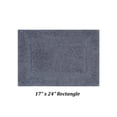 thumbnail image 4 of Better Trends Premium 4 Piece Bathroom Rug Set 100% Cotton, Extra Soft Tufted Bath Mat, Water Absorbent & Reversible Mat, Gray Lux Collection, 4 of 8