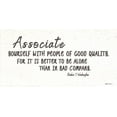thumbnail image 2 of Boyer, Susie 14x9 White Modern Wood Framed Museum Art Print Titled - People of Good Quality, 2 of 4