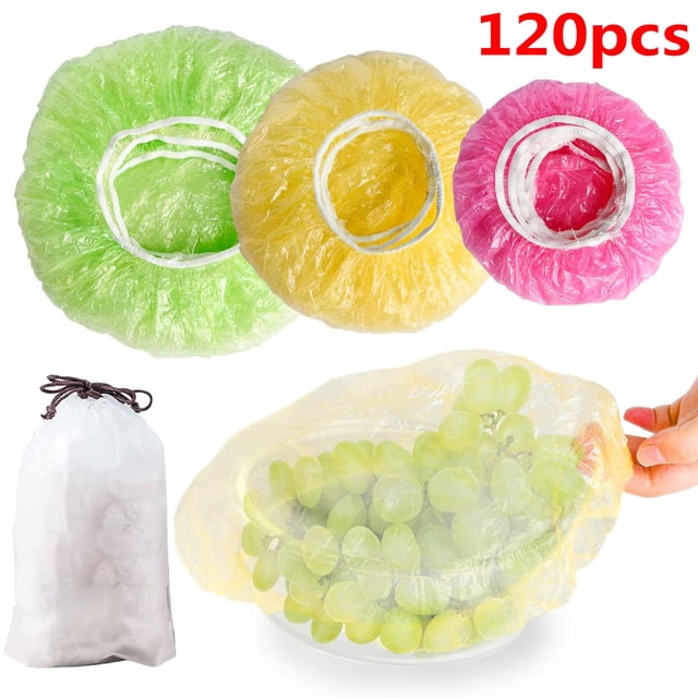 Hinati Vente Chaude! Pas Cher! Liquidation! 30 Pcs Sacs de Conservation Réutilisables Élastiques pour Aliments de Cuisine Frais Sacs Transparents de Rangement pour Aliments Sac en Plastique pour Produits pour le Rangement des Aliments Organisation à la Maison Voyage