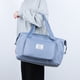 thumbnail image 5 of Bolsa de lona de viaje Bolso deportivo plegable de tela Oxford para gimnasio con compartimento separado para zapatos | Gran capacidad | Mango reforzado | 39x42x22cm | Negro, Verde, Azul, Morado, 5 of 8