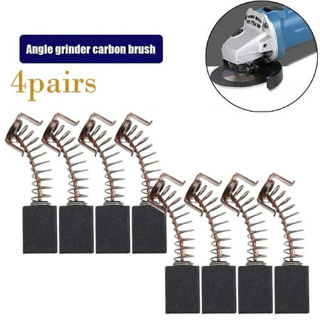 

4 Pairs Of Angle Grinder Carbon Brushes12X8X5mm Compatible with G720 Power Tools