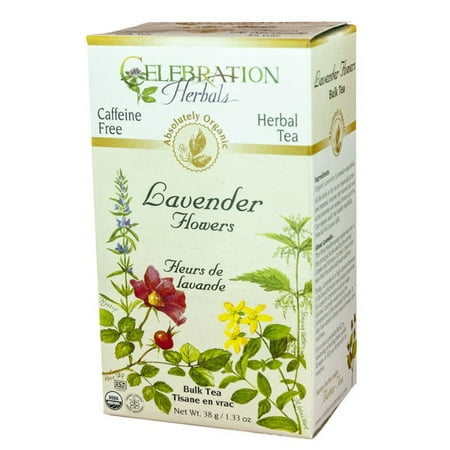 Celebration Herbals Fleurs Lavande en vrac Thé sans caféine 38 g