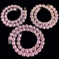 thumbnail image 4 of Women Bling Bling Pink Square Crystal Link Chain Necklace Hip Hop Gold Silver Color 13mm Luxury Cuban Choker Necklace Jewelry SH, 4 of 6