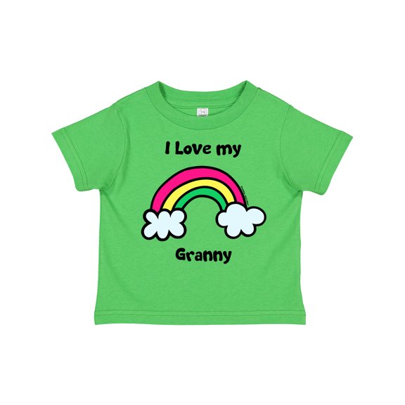 Inktastic I Love My Granny Boys or Girls Toddler T-Shirt