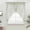 Green, variant on Sage Green Swag Curtains for Kitchen/Bedroom/Living Room, Vintage Elegant Abstract Art Scalloped Curtains 63 Inch Long, Rod Pocket Window Swag Topper Curtains Valances 2 Panels Set 36"x63"