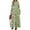 Army Green White Flower, variant on PRETTYGARDEN Women's Fall Dresses Long Sleeve Flowy Casual Floral Maxi Dress Crew Neck Smocked Tiered Long Dress