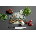 thumbnail image 2 of Calacas Skeletons Spooky Halloween Glass Cutting Board Large 12 in x 15 in, 2 of 5
