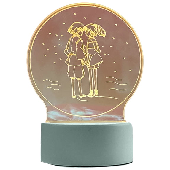 Creative gift 3d night light, novel and peculiar LED small table lamp