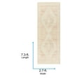 thumbnail image 3 of Livabliss x Becki Owens Luca Vintage Medallion Runner Area Rug,2'7" x 7'3",Dusty Pink, 3 of 9