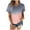 Pink, variant on 2026 ! Womens asdoklhq Juniors Plus Tops & T-Shirts,Women's Printing Round Neck Loose Short Sleeve T Shirt Pullover Tops Blouse