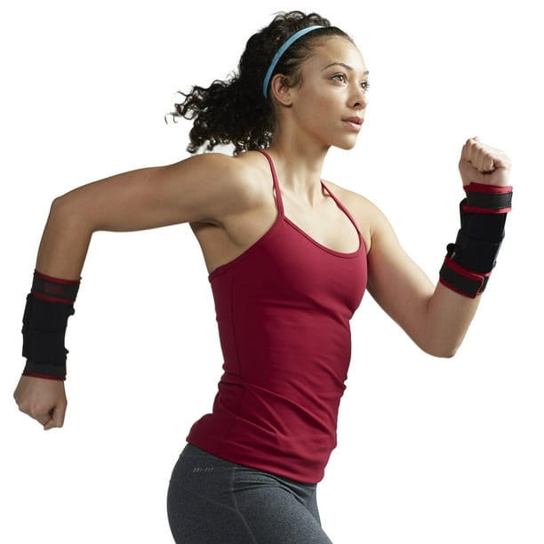 SPRI Wrist Weights Adjustable Arm Weights Set for Women & Men (3lb Set -  Two 1.5lb Weights) : : Sports, Fitness & Outdoors