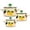 Fruits, variant on METALAC Dandelions Enamel Stockpot Set of 3 pcs 2.5Qt/3.5Qt/6Qt Enameled Steel Stock Pots with Glass Lids Cooking Induction Pot Soup Pots