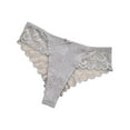 thumbnail image 1 of B91xZ Strings pour Femmes en Microfibre Extensible Lisse, Gris G, 1 of 5