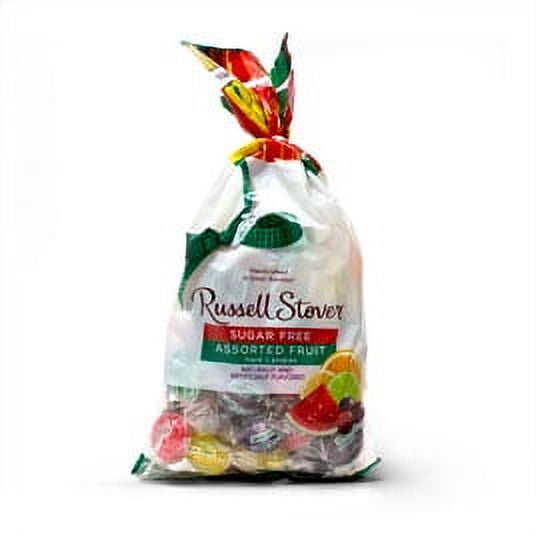 Russell Stover Sugar Free 12 OZ Assorted Fruit Hard Candies Bag