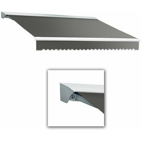 Awntech Destin LX with Hood Left Motor with Remote Motorized Retractable Awning