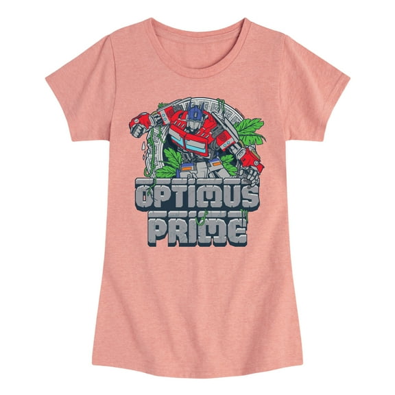 Transformers - Optimus Prime - Girls Fitted Short Sleeve T-Shirt
