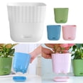 thumbnail image 4 of 5PCS Square Plant Pots with Drainage Holes - Stylish for Indoor Plants, 4 of 5
