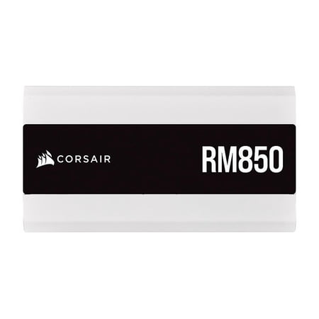 CORSAIR - RM Series RM850 850W ATX 80 PLUS GOLD Certified Fully Modular Power Supply - White