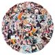 thumbnail image 2 of Pegatinas Demons Slayers, vinilo impermeable, anime, 50 unidades, 2 of 3