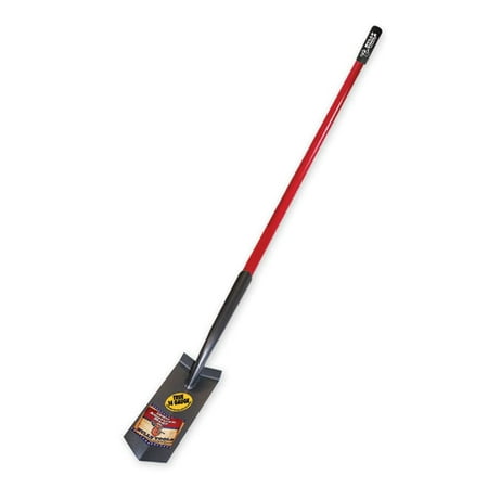 Bully Tools 92721 14-Gauge 5-Inch Trench Shovel with Fiberglass Long