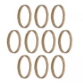 thumbnail image 1 of Rongfmy 5x10x Loose Leaf Binder Rings Gold Keychain Key Rings for Photo Albums Reports, 1 of 9