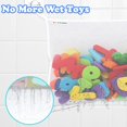 thumbnail image 2 of 2 X Red Para Juguetes De Baño - Canasta Para Juguetes De Bañera Para Niños Bolsa De Malla Para Juguetes De Baño Organizador De Almacenamiento De Juguetes Para Bañera De Bebé Cubo De Baño Grande - Cont, 2 of 5