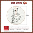 thumbnail image 2 of Sikiie Cute Ghost Simple Drawing Christmas Tree Skirt, Christmas Tree Decorations, Christmas Decor, Tree Mat Decoration(30-48IN)-36", 2 of 6