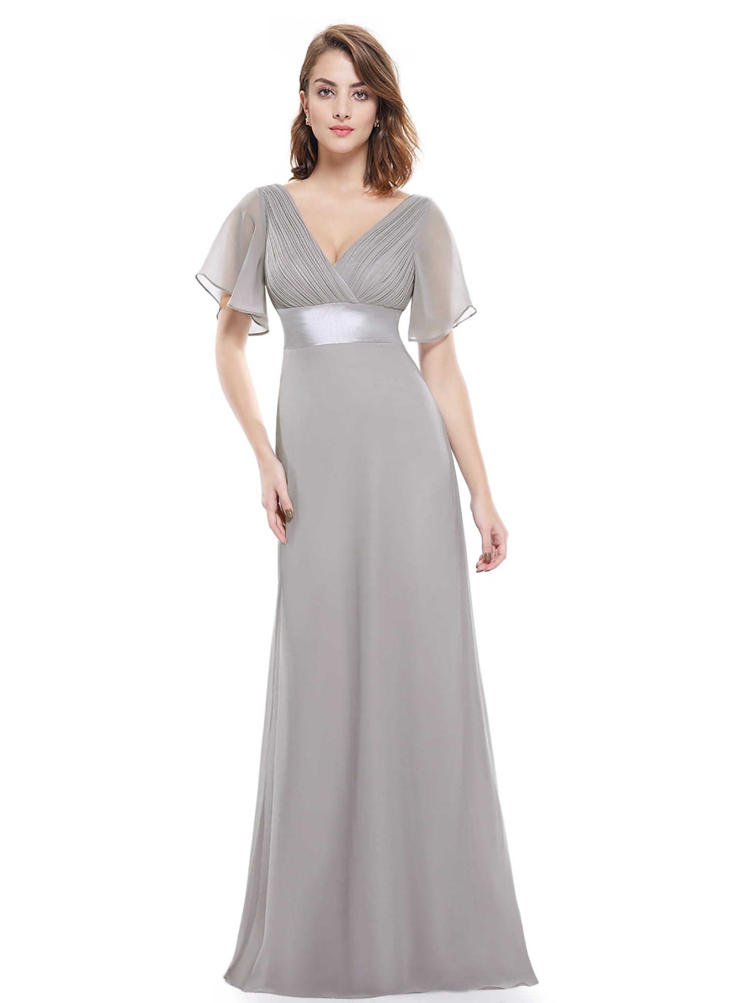 grey mother of the groom dresses plus size