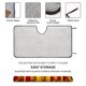 thumbnail image 2 of 12 Hombres en Pugna Parasol para Parabrisas Delantero Protector Plegable, Visera Solar para Auto Bloquea Rayos UV Mantiene tu Vehículo Fresco 130cm*70cm, 2 of 6