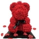 thumbnail image 4 of Flores rosas artificiales para fiesta, 100 piezas de flores rosas artificiales, rosas falsas, decoración de bricolaje, flores rosas artificiales, rendimiento confiable, 4 of 9
