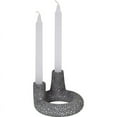 thumbnail image 2 of Renwil Smithson Modern Terrazzo Marble Candle Holder in Gray & White, 2 of 4