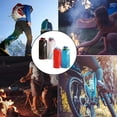thumbnail image 3 of Bouteille d'Eau Pliable Aden, 4 Pcs Bouteilles d'Eau de Sport Réutilisables pour Gym, Camping, Randonnée, Voyage, 700ml, 3 of 4