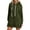 Army Green, variant on Gyexs Hoodie Dress for Women Casual Long Sleeve Loose Fit Half Zip Pullover Pocket Winter Clothes Hiking Warm Sports Sweatshirt, Army Green, Size XXXL