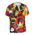 thumbnail image 3 of Gravity Falls Men's Short-Sleeve T-Shirt Summer Casual Tee Top Breathable Crewneck T-Shirt X-Large, 3 of 7