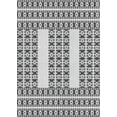 thumbnail image 1 of Ahgly Company Machine Washable Indoor Rectangle Transitional Gainsboro Gray Area Rugs, 4' x 6', 1 of 7