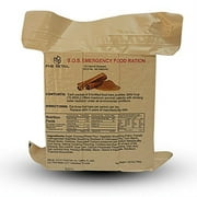 S.O.S. Rations Emergency 3600 Calorie Cinnamon Flavor Food Bar - 3 Day / 72 Hour Package with 5 Year Shelf Life- 20 Packs